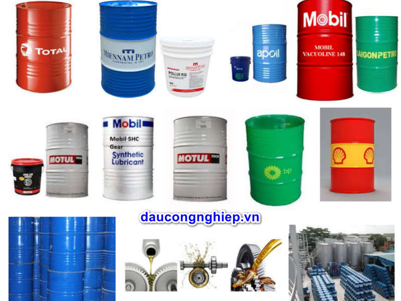 Có rất nhiều loại dầu công nghiệp khác nhau trên thị trường
